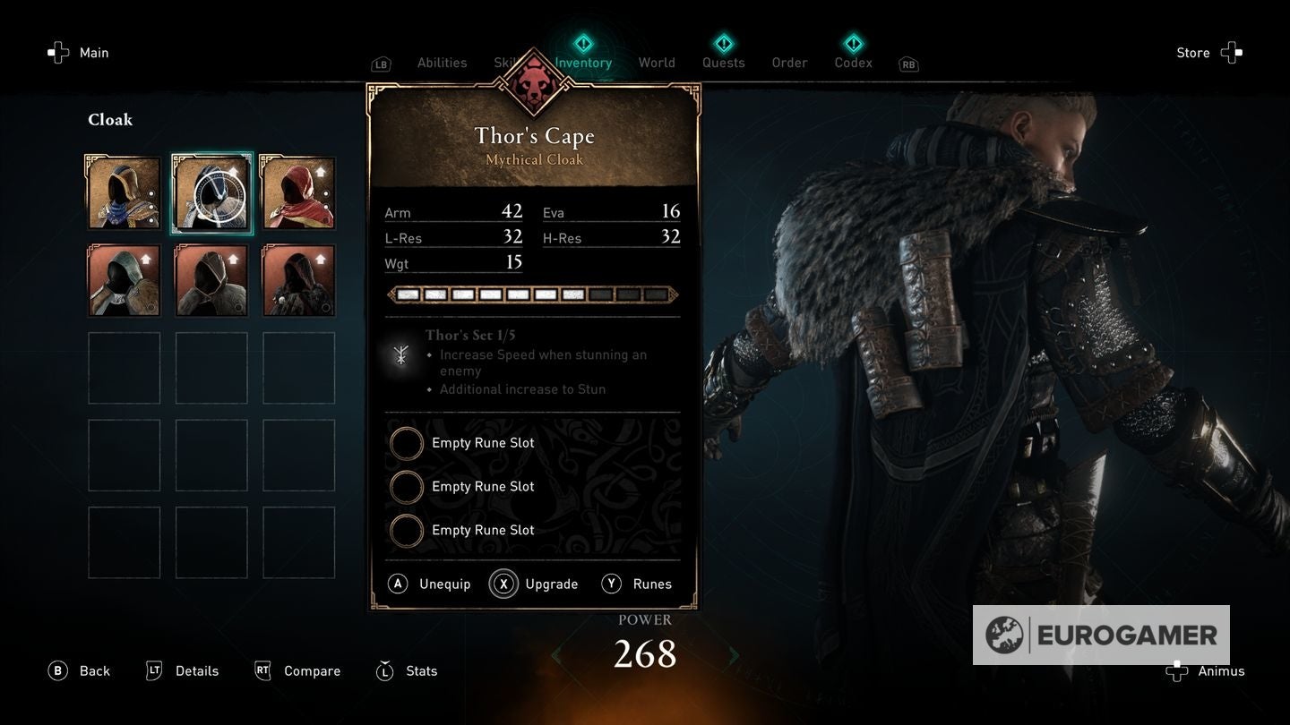 Assassin's Creed Valhalla Thor gear locations How to get Thor's